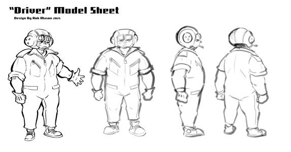 "Driver" character sheet